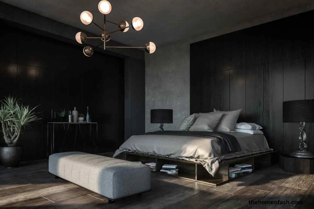 Dark Green Bedroom