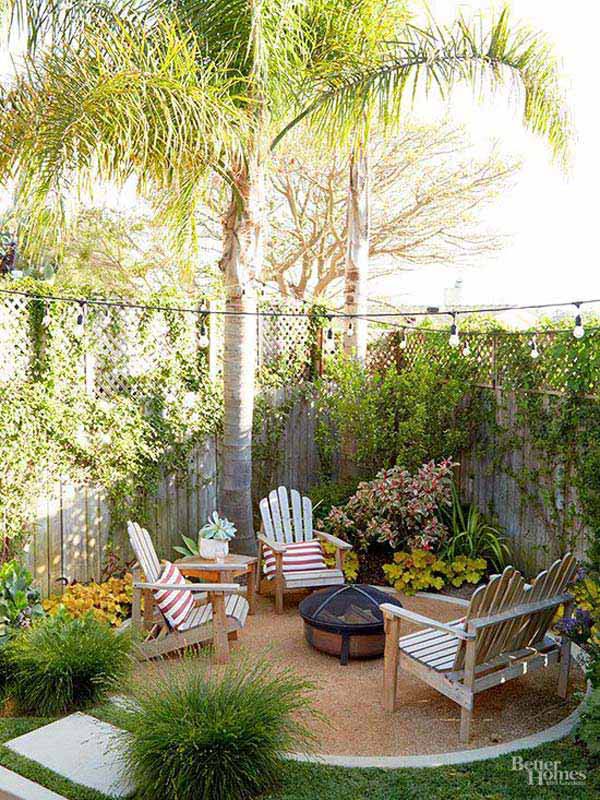 small retreat backyard landscaping